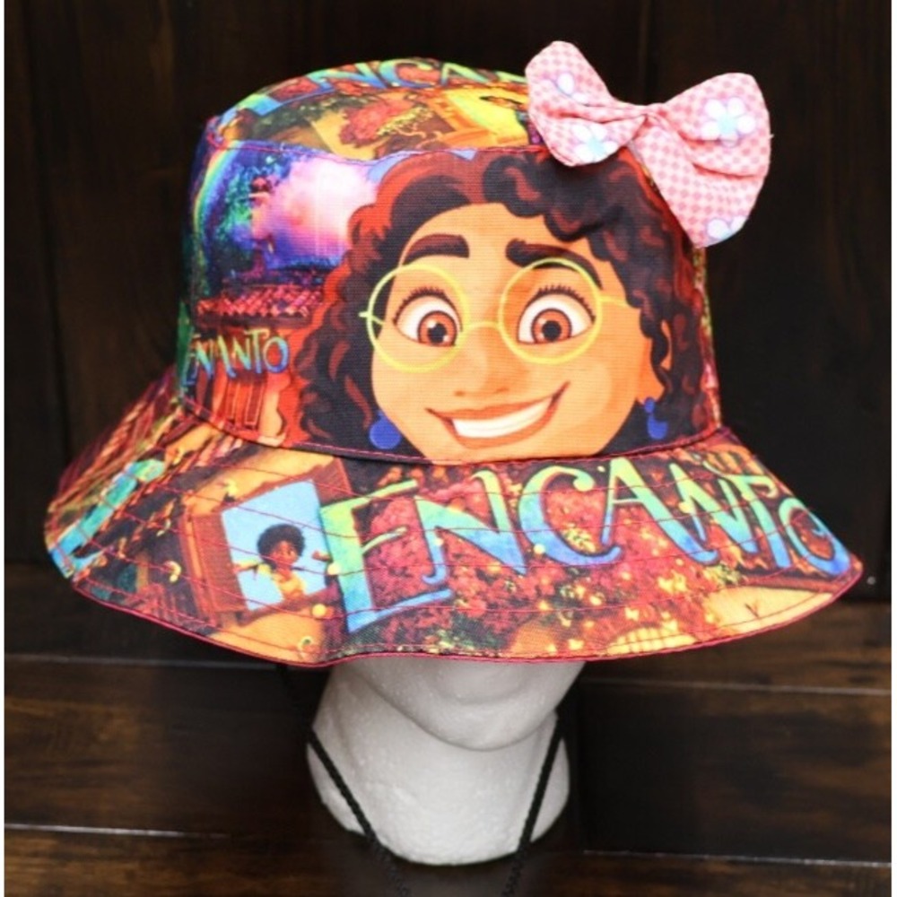 Disney Encanto Charm Bucket Sun Hat Youth One Size Rare